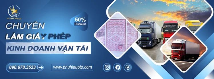 Làm giấy phép kinh doanh vận tải tại Hồ Chí Minh Giá Rẻ, Nhanh Chóng