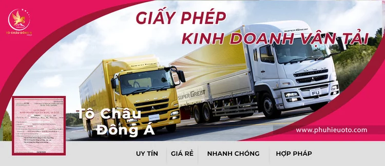 Dịch vụ làm giấy phép kinh doanh vận tải băng ô tô tại Hồ Chí Minh Giá rẻ, Nhanh chóng