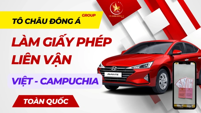 Giấy phép liên vận Việt - Campuchia giá rẻ