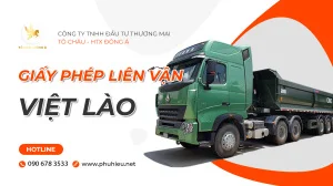 Giấy phép liên vận Việt Nam Lào uy tín tại Quảng Trị 