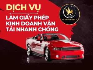 Làm giấy phép kinh doanh vận tải ô tô tại Hà Nội Nhanh Chóng